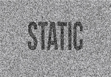 Static and Minimalistic Design