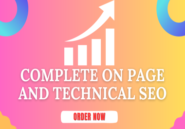 Skyrocket Your Website Rankings With My Premium On-Page and Technical Monthly SEO Services