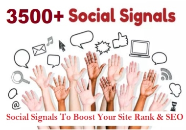 Best social signals add 5000 your link boost rank