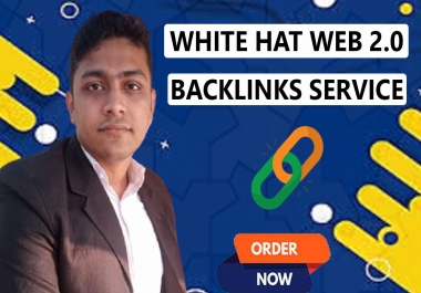I will do white hat web 2.0 backlinks service for your website