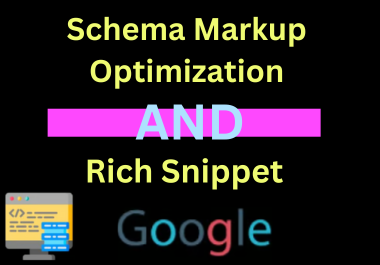 I will setup schema markups structured data rich snippets