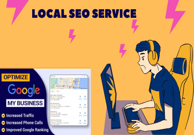 I will provide you monthly local SEO service with GMB optimization