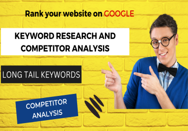 I will do profitable longtail keyword research for your website