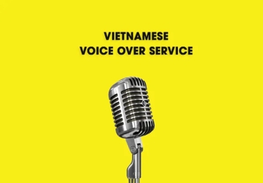 I will provide vietnamese voice over service
