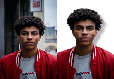 Remove the background of photos 1 photo in 45 minutes