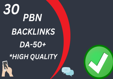 30 PBN Manual Homepage Permanent PBN Backlink With High DA PA Best PBN