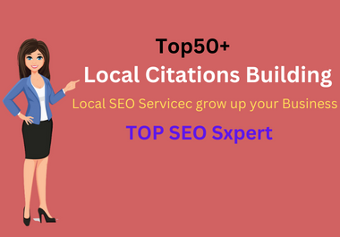 I will do 50+top high-quality local listing citations for the USA,  UK,  and any country