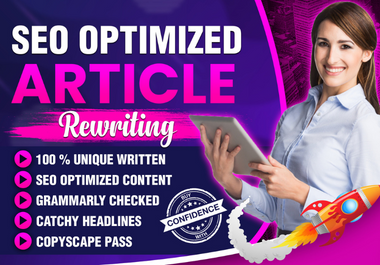I will write 1000+ words SEO article writing and website content or blog writing