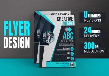 I will create Professional Business Flyer Design to Boost Your Brand's Visibility