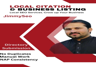 I will Do 50-300 Top Local Citation and Directory Submission For USA and Canada