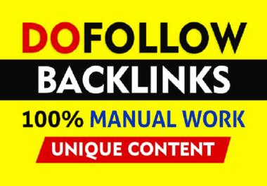 I will create high quality dofollow SEO backlinks high da authority link building service