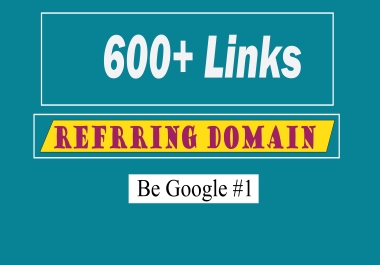 I will create Referring Domains SEO Backlinks for rank your Website