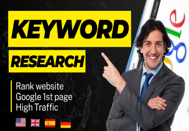 I Will do 100 targeted organic keyword research for blog or website