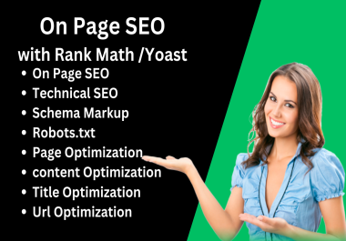 I will do high quality SEO service for your website to rank on google