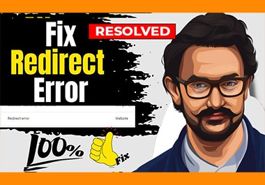 Fix redirect error in google search console page indexing issues, technical SEO