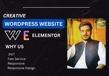 I will Develop responsive wordpress sebsite design