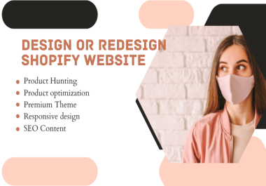 I will create a Premium Shopify Dropshipping Store for you