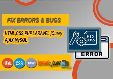 I will fix your PHP, Laravel website errors and bugs