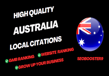 I will do 50 australian local citations for local SEO