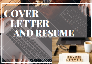 I will do resume writing,  CV,  and cover letter writing