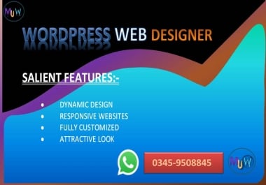 WordPress developer,  graphic designer, autocad