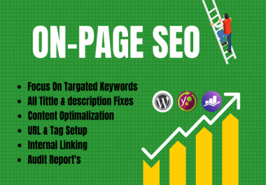 I Will Do On Page SEO by Yoast SEO & Rank Math Plugin