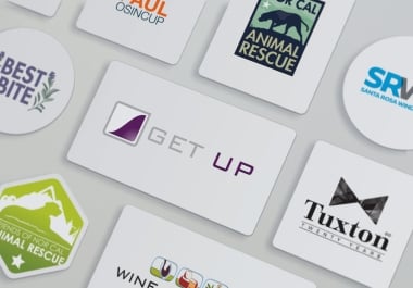 Professional level logos and visiting cards designing