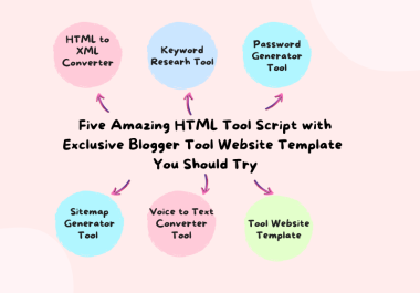 Boost Your Blog with HTML Tool Script and Blogger Tool Template