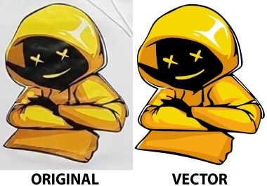 I will vector tracing, convert logo to vector