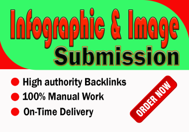 40 Infographic Submission High Authority Standing Sharing Site with SEO Backlinks