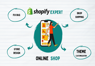 I will design your Shopify store