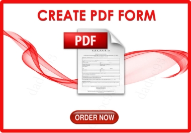 I will create a fillable PDF form