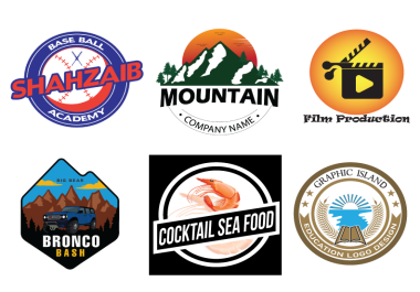 i will design batch patch circular and round logo or t-shirt logo etc emblem as you wish