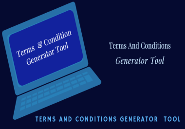 GENERATE CUSTOM TERMS & CONDITIONS FOR YOUR Website OR APP