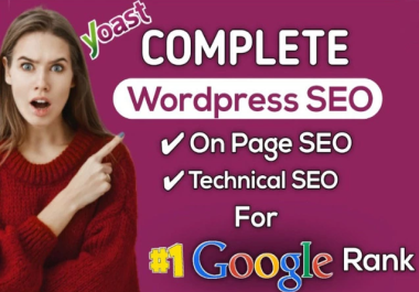 I will do On-Page SEO for your website ranking