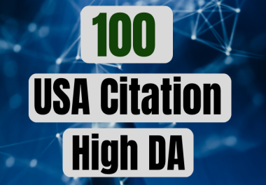 100 USA Map Citation forGMB Ranking