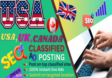 I'll place classified advertising on the best websites for doing so.