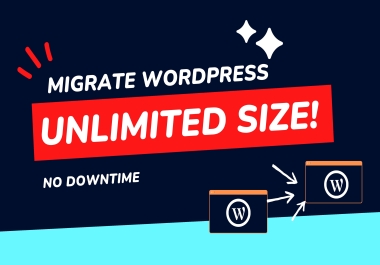 I will transfer,  move wordpress,  wordpress migration,  fix dns