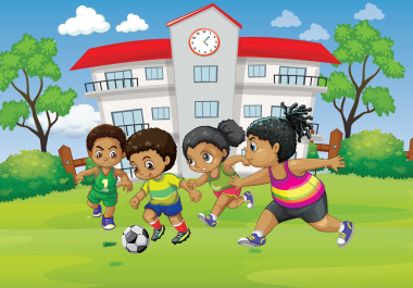 Children book illustration and kids story book cover design