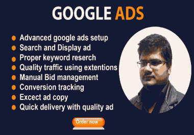 I will setup and optimize your google ads campaigns