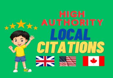 200 live Google maps Citations for gmb ranking and local SEO USA,  UK,  Canada