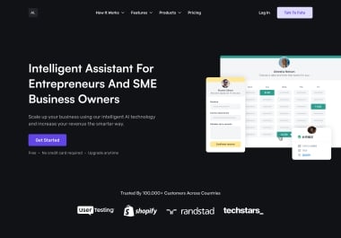 I will design modern websites and landing pages