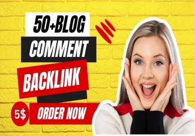 I Will Do Manual High Quality Blog Comment Backlink For You