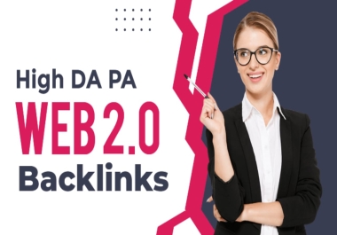 200 Web 2.0 Blogpost Backlinks High DA 80+ 100% Indexable 