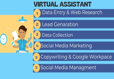 I will be your virtual assistant VA