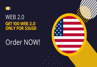 I can offer you 100 high-quality backlinks from Web2.0 websites that have good domain authority