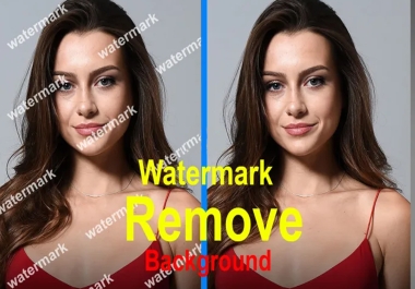 I will Remove watermark from PDF file and photo and logos perfectly