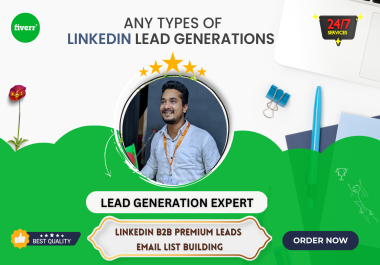 I will generate 200 b2b LinkedIn lead generation