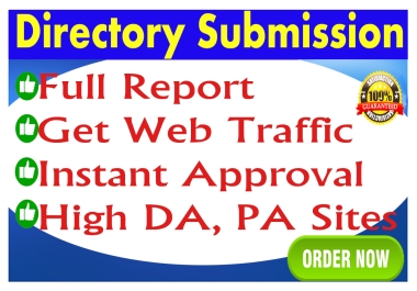 I will create 120 local quote and Directory Submission SEO Backlink
