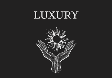 I will design or redesign silver logo metallic,  steel,  gold